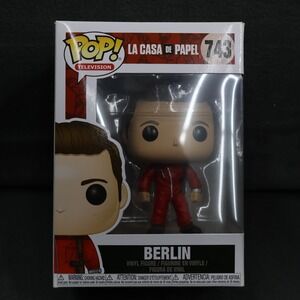 New Funko Pop Television La Casa De Papel #743 Berlin vinyl figure